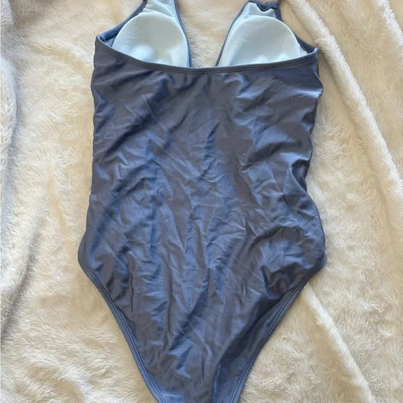 Cupshe Light Blue One-Piece Swimsuit - Picture 5 of 6